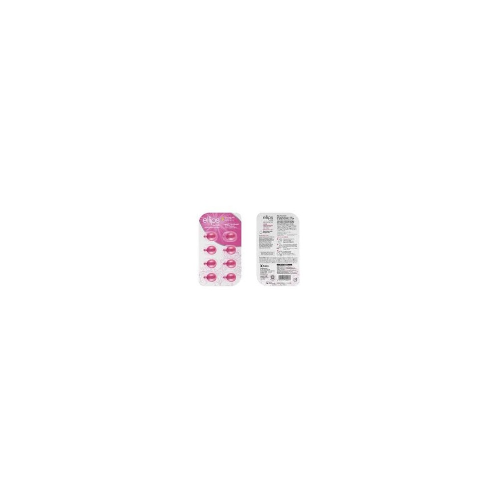 ELLIPS tepami vitaminai plaukams HAIR TREATMENT, 8 ml