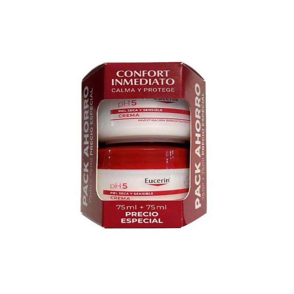 Eucerin ph5 Dry and Sensitive Skin 75ml+75ml