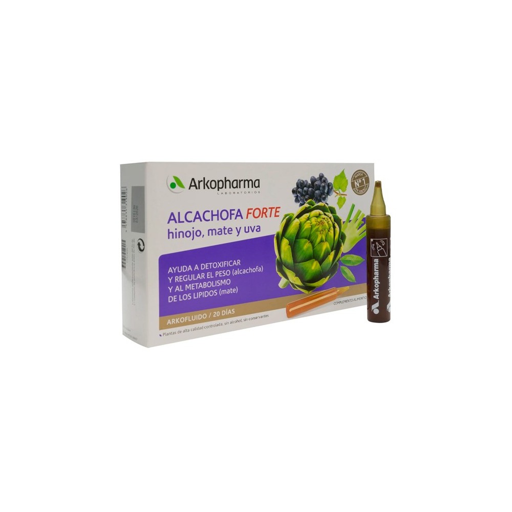 Arkopharma Arkofluido Artichoke Forte 20 Ampoules 