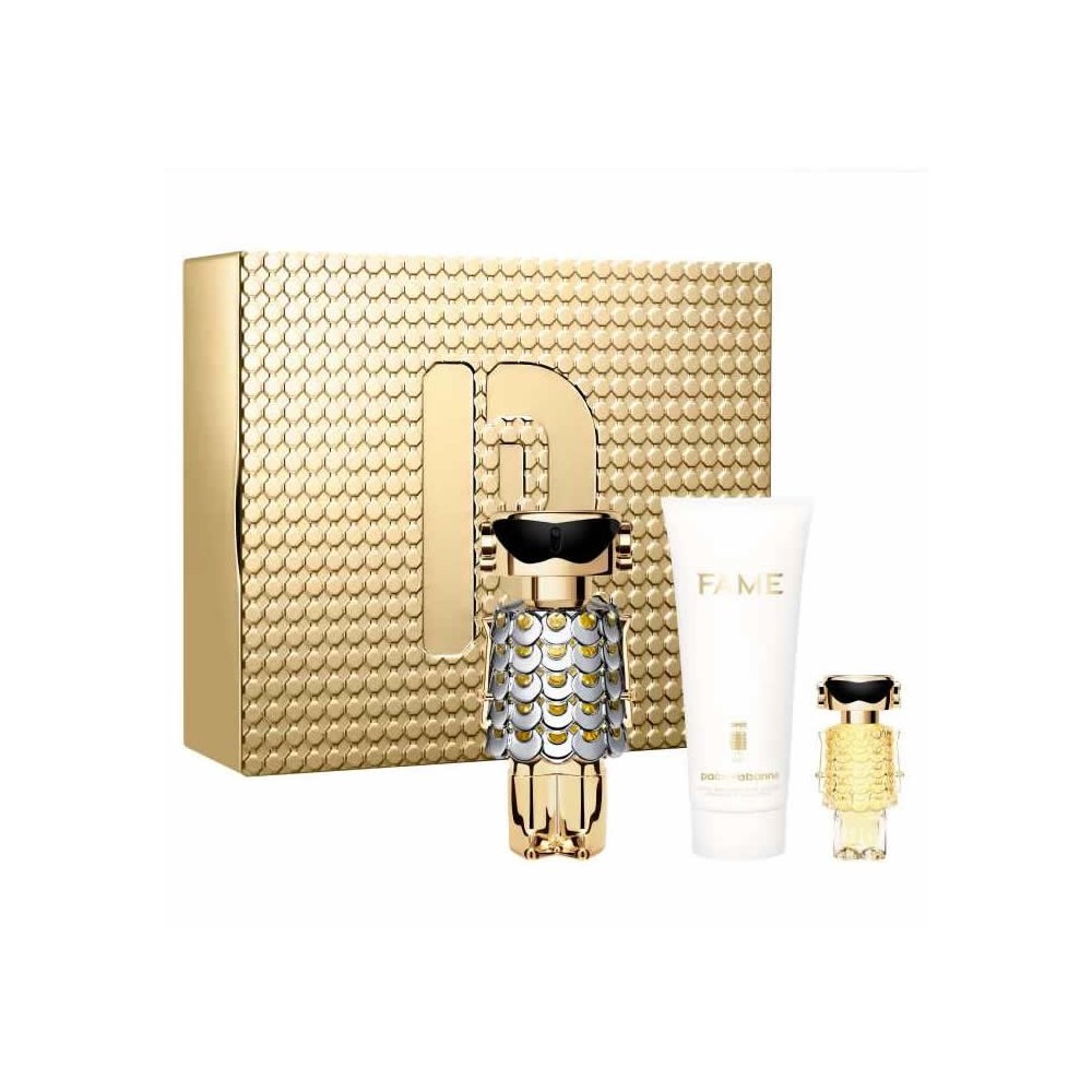 Paco Rabanne Fame Eau De Perfume Spray 80ml Set 3 Pieces