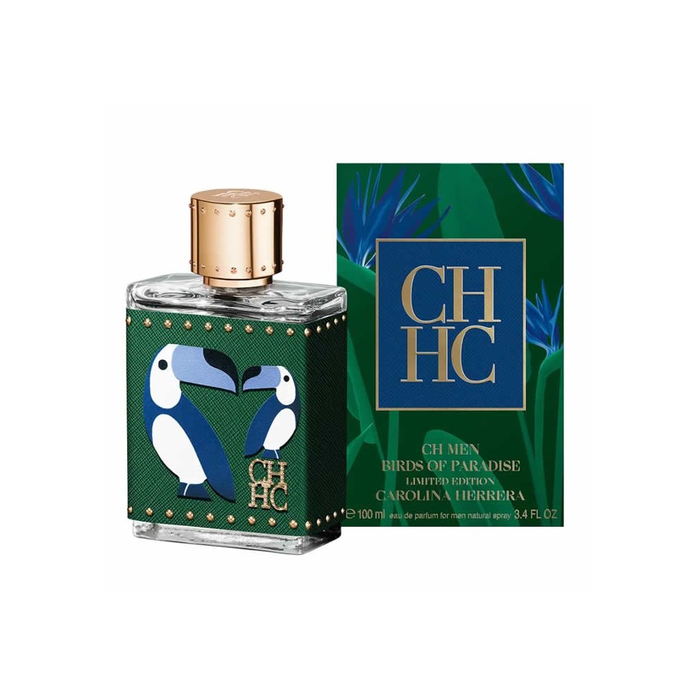 Carolina Herrera CH Men Birds Of Paradise Eau De Parfum Spray 100ml Limited Edition