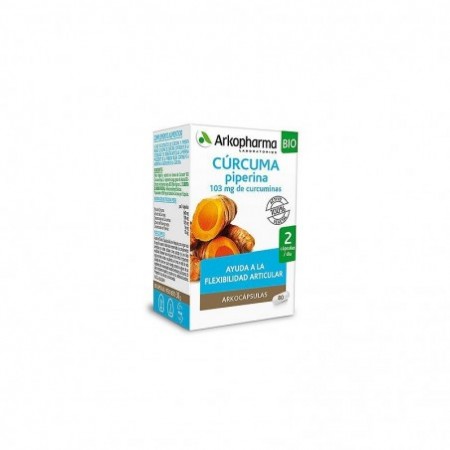 Arkopharma Turmeric Piperine 80 Capsules 