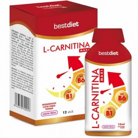 Best Diet L-Carnitina 12 Sticks