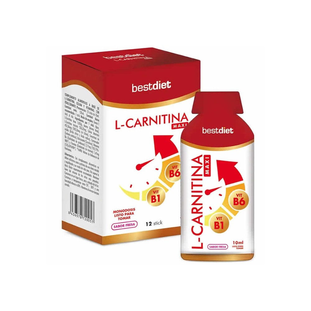 Best Diet L-Carnitina 12 Sticks