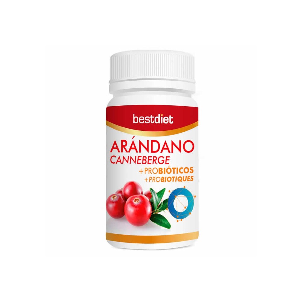 Best Diet Arándano Canneberge+Probióticos 60 Caps