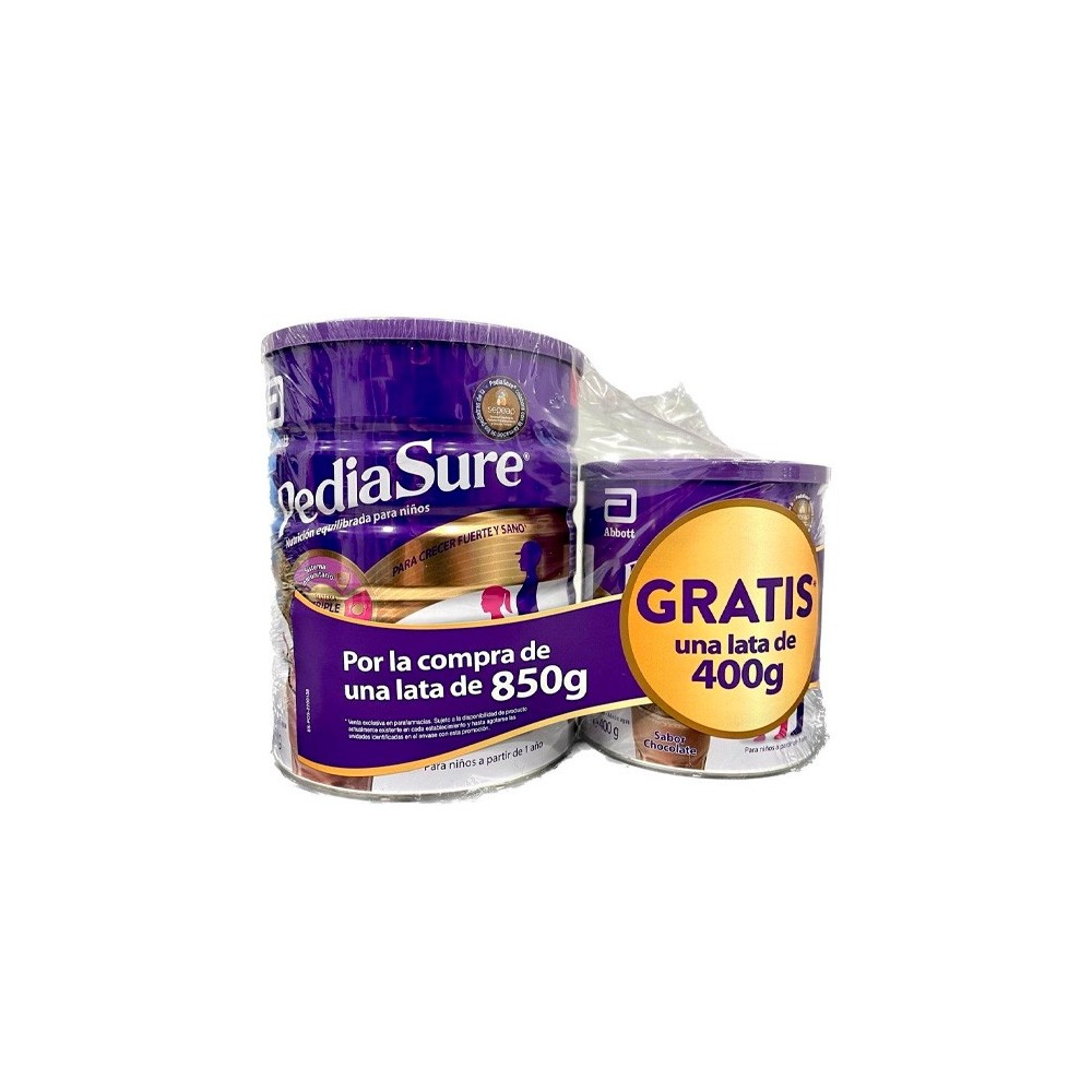 Pediasure Chocolate 850g+Pediasure Chocolate 400g