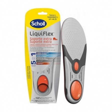 Scholl Liquiflex Insole Extra Comfort Support Size L