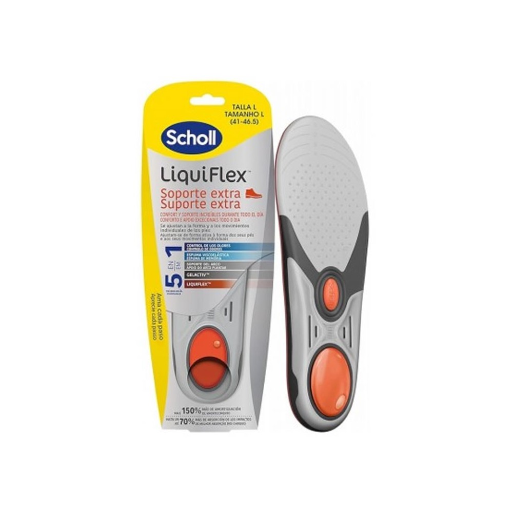 Scholl Liquiflex Insole Extra Comfort Support Size L