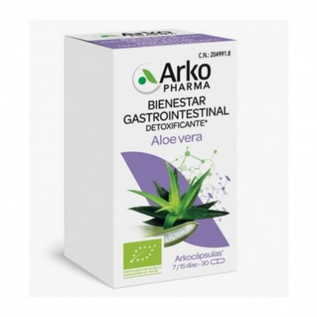 Arkopharma Organic Aloe Vera 30 Capsules