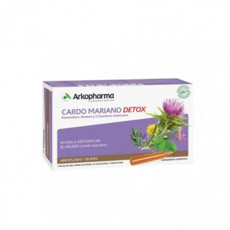 Arkopharma Milk Thistle 20 Ampoules