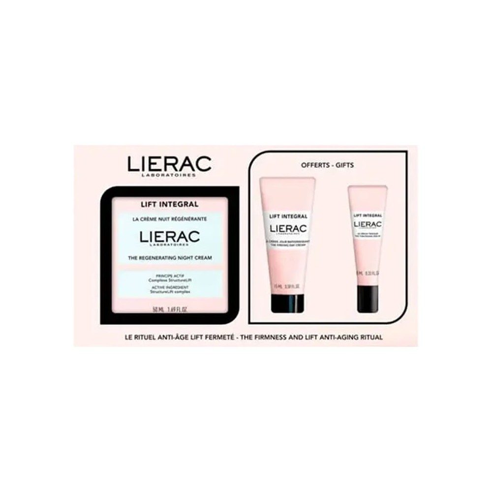 Lierac Lift Integral Day Cream 50 ml + Night Cream 15 ml + Serum 10 ml