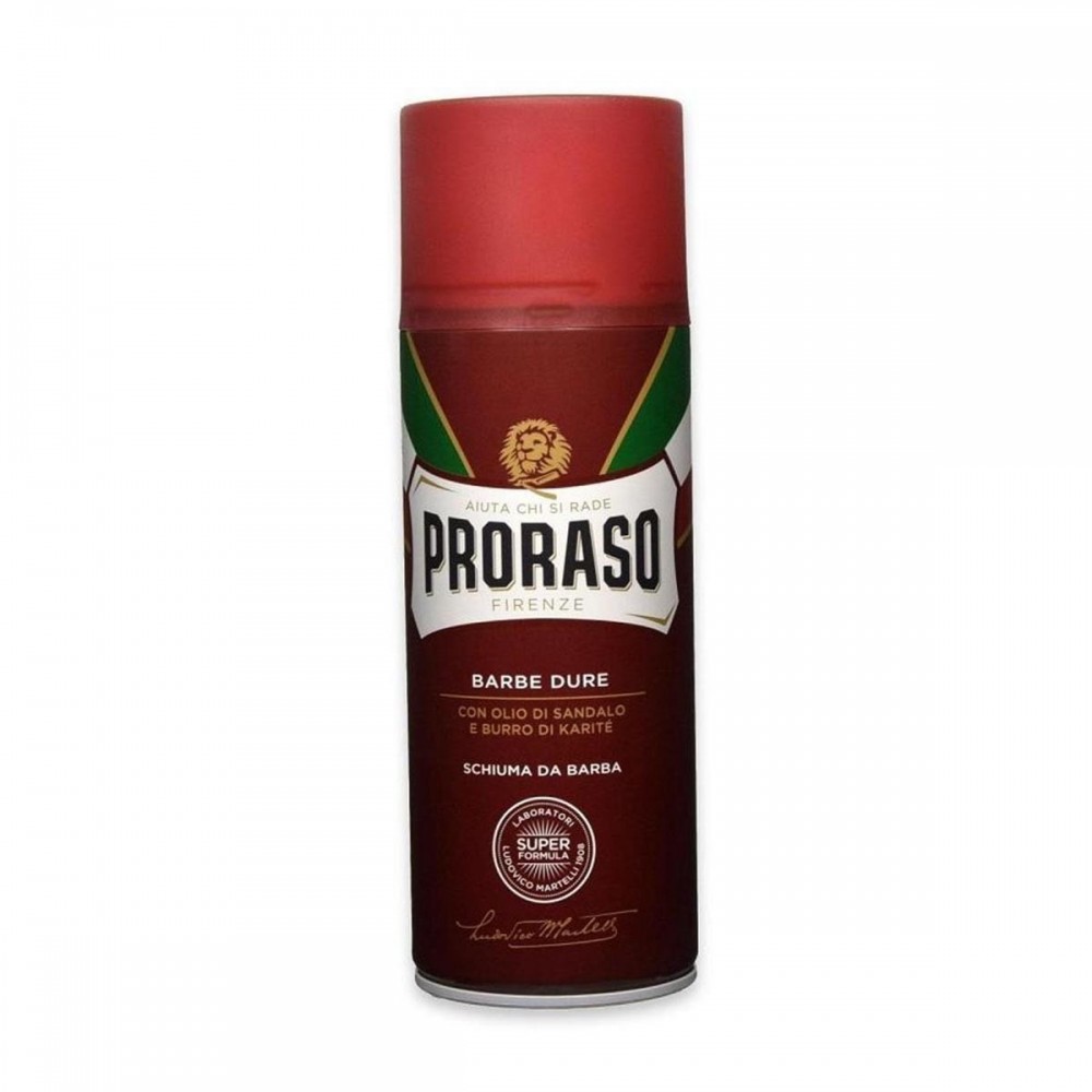 Proraso Barba Dura Espuma De Afeitar Sandalo y Karite 400ml