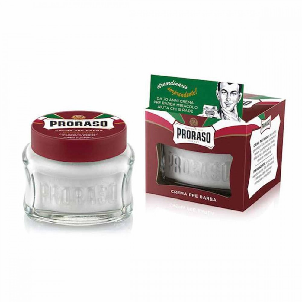 Proraso Rojo Crema Pre-Afeitado 100ml