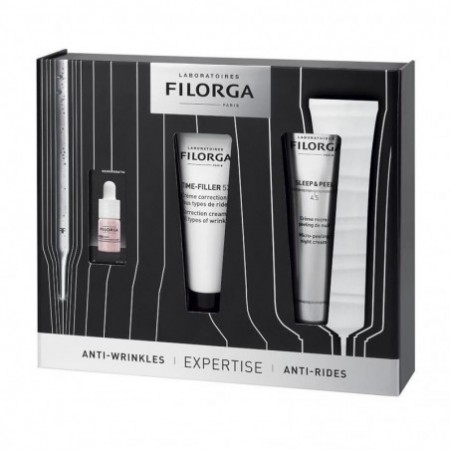 Filorga Time Filler Cream 30ml + Sleep Pellet 40ml Set 3 Pieces