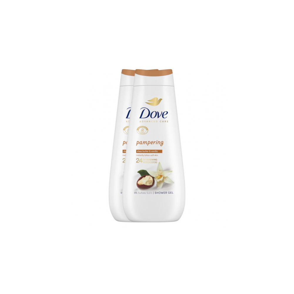 Dove Gel 400ml Karite Duplo