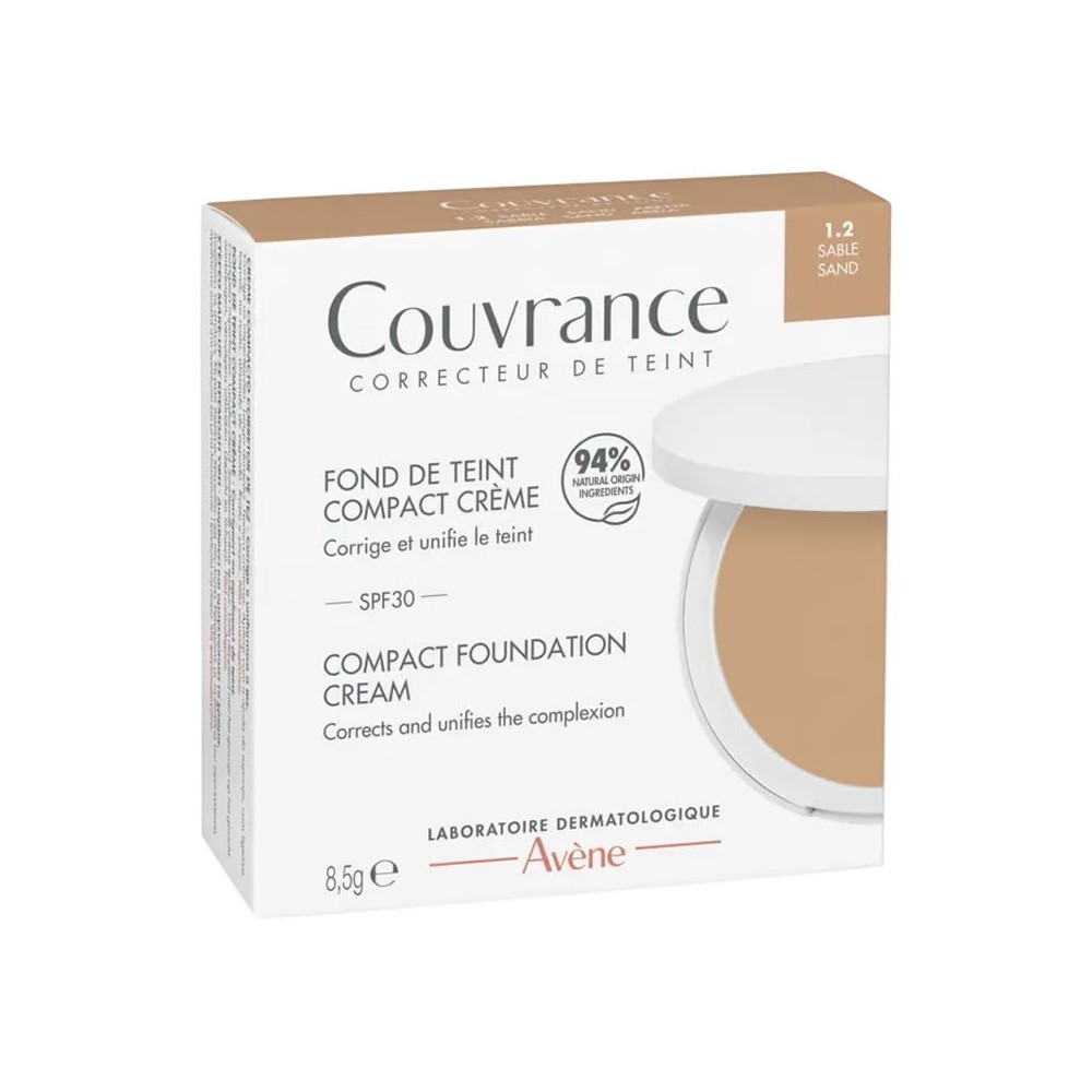 Couvrance Compact Cream Foundation 1.2 Sand