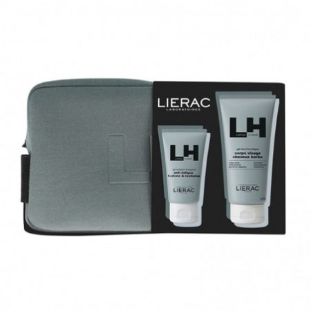 Lierac Homme Energizing Moisturizing Gel Set 3 Pieces