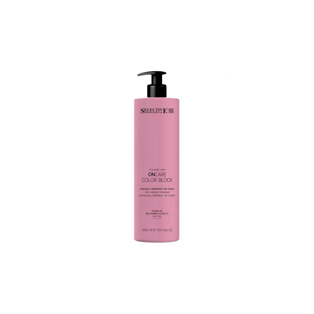 SELECTIVE ON CARE COLOR BLOCK SHAMPOO šampūnas dažytiems plaukams 1000ml