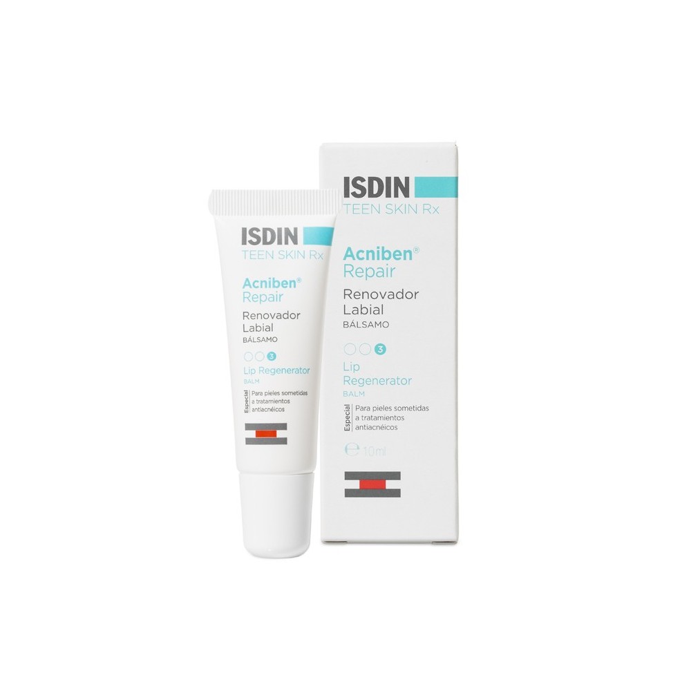 "Isdin Acniben Rx Repair Lips Balm" Atkuriamasis lūpų balzamas 10ml