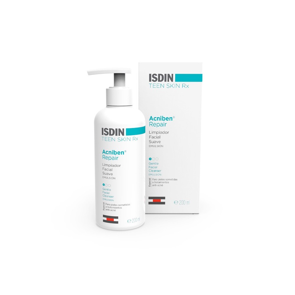 "Isdin Acniben Rx" valomoji emulsija 200ml