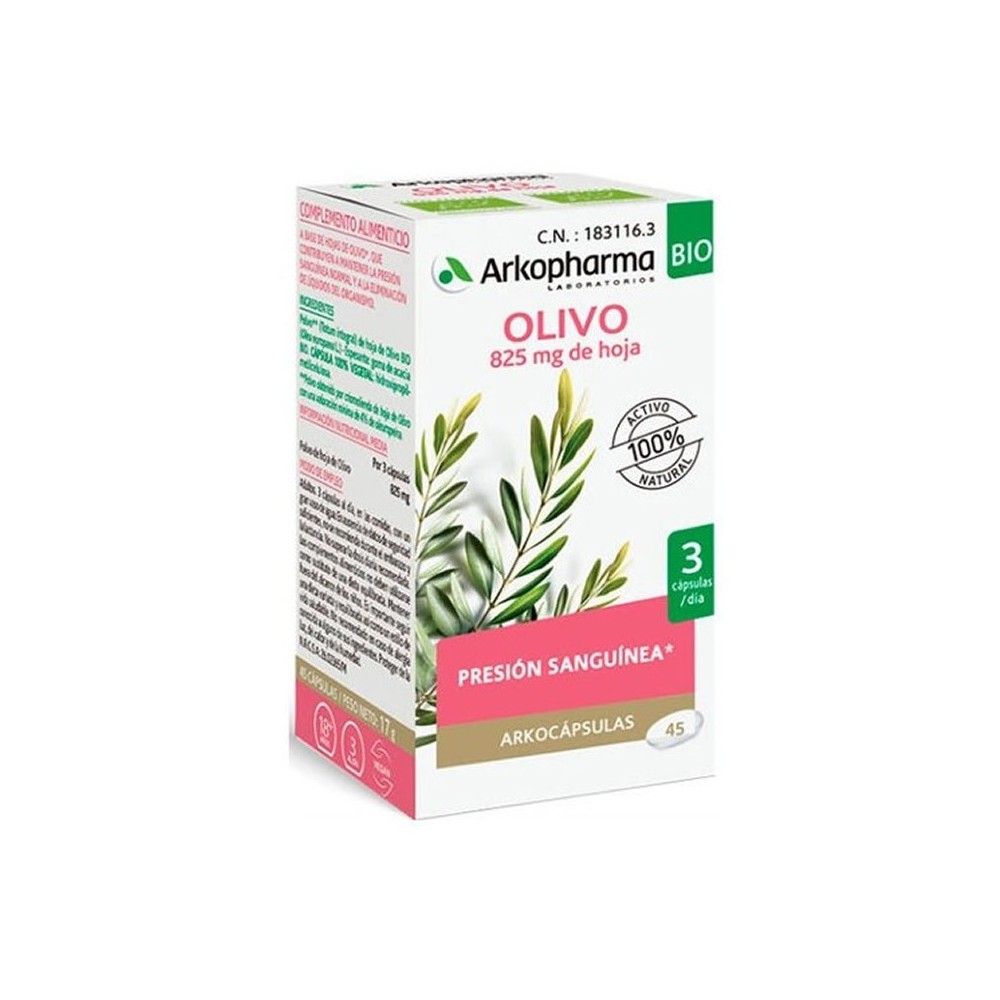 Arkopharma Olive Organic 45 Capsules