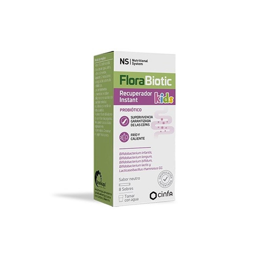 Ns Florabiotic Instant Recovery Kids 8 Sachets
