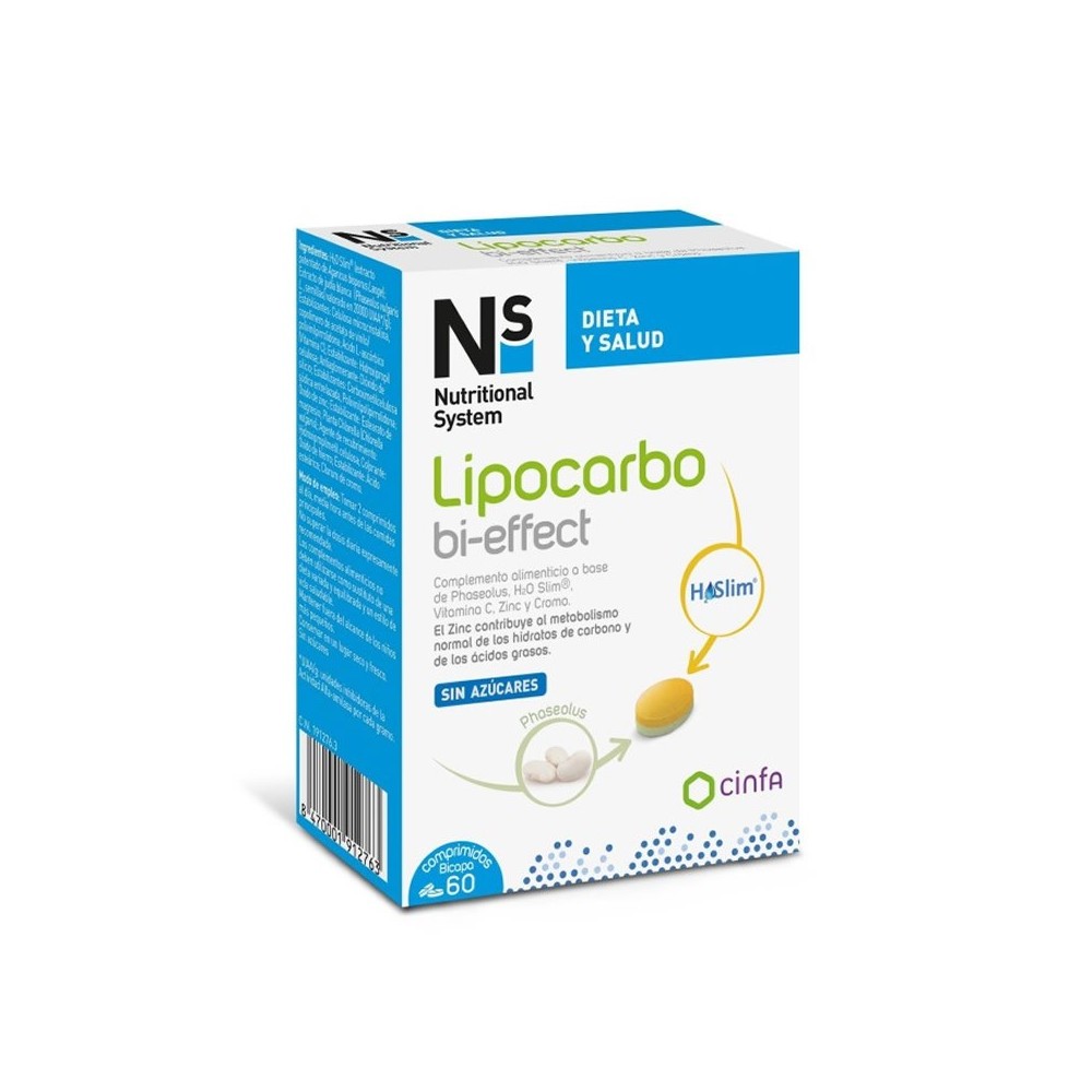Ns Lipocarbo Bi-Effect 60 Tablets
