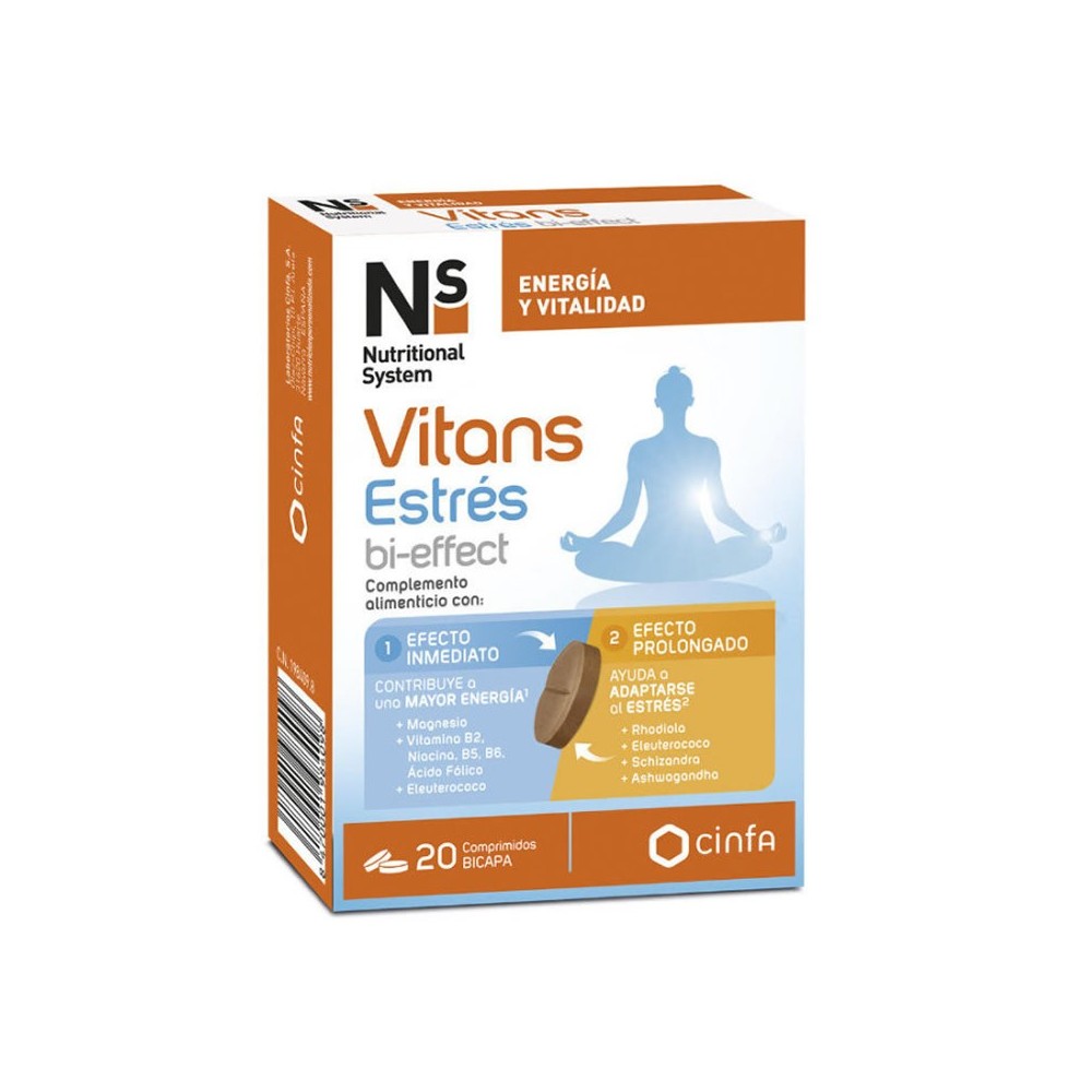 Ns Vitans Stress Bi-Effect 20 Tablets
