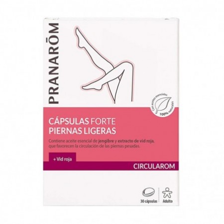 Pranarôm Circularom Forte Light Legs And Circulatory Comfort 30 Capsules