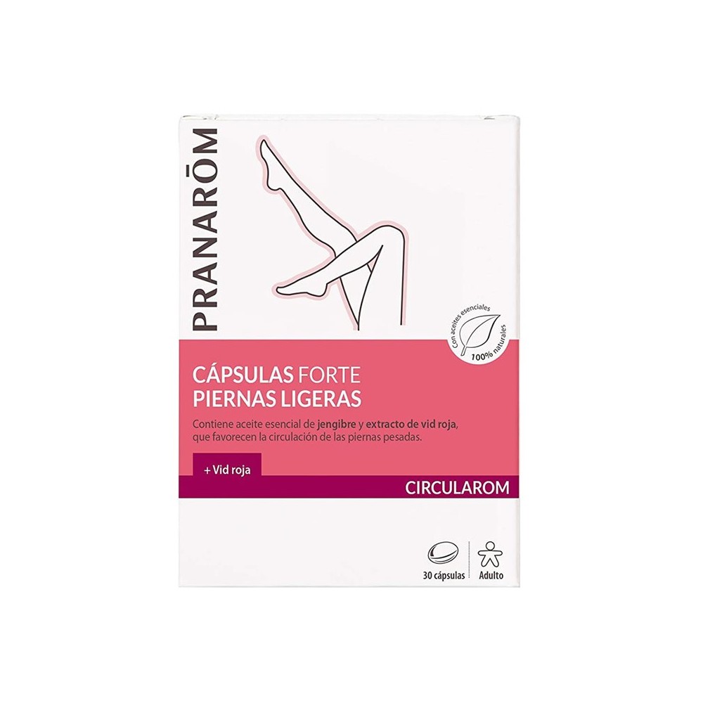 Pranarôm Circularom Forte Light Legs And Circulatory Comfort 30 Capsules