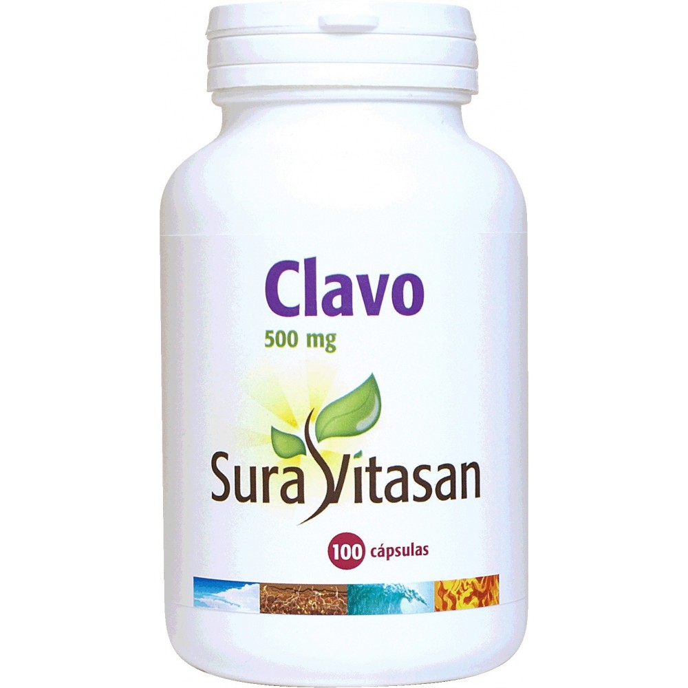 Sura Vitas Clavo 500 Mg 100 Caps