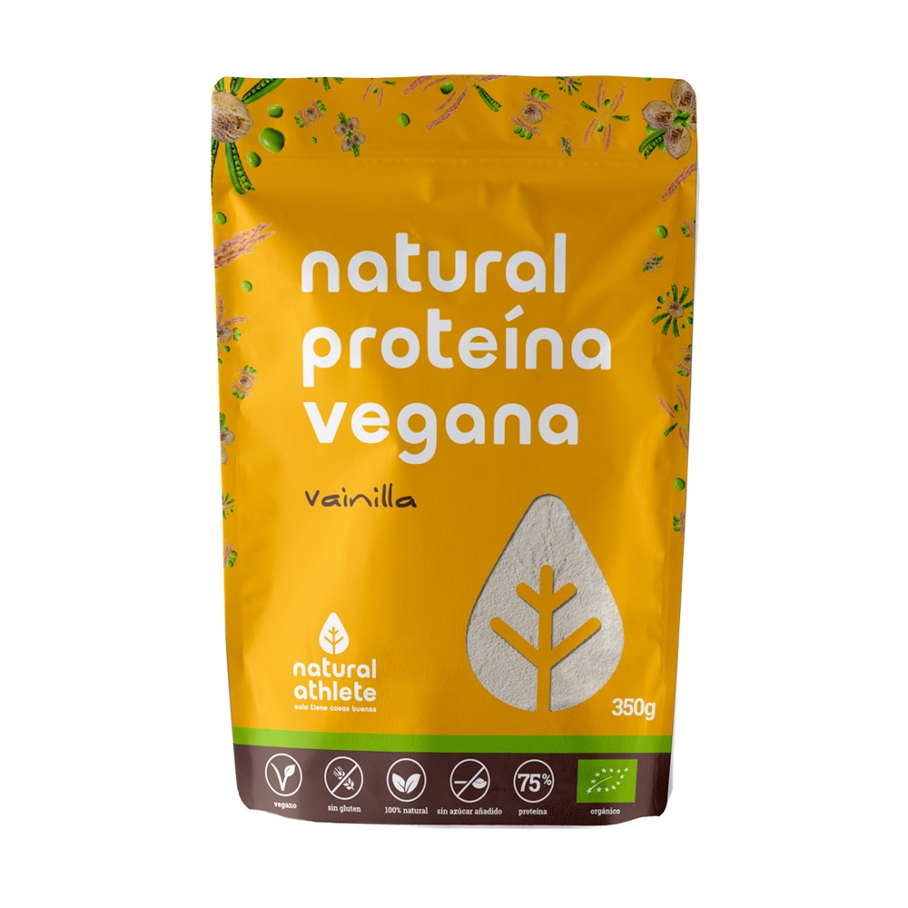 Natural Athlete Proteina Vegana Vainilla Bio 350g