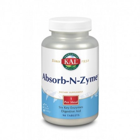 Kal Absorb N Zyme 90 Tabletas