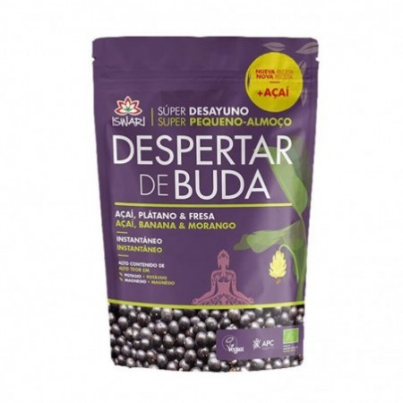 Iswari Super Desayuno Açai y Plátano Bio 360g