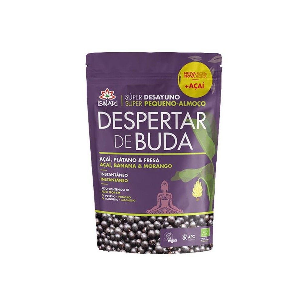 Iswari Super Desayuno Açai y Plátano Bio 360g