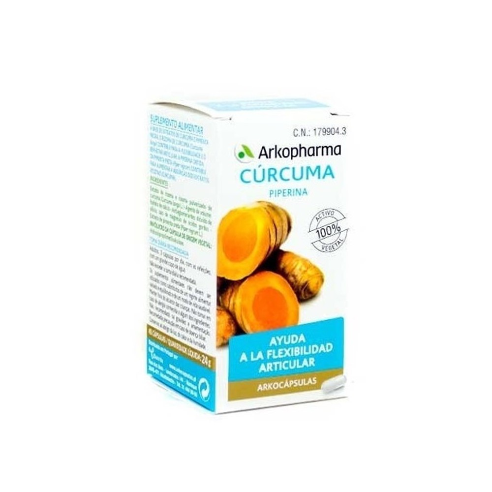 Arkopharma Turmeric Organic 40 Capsules