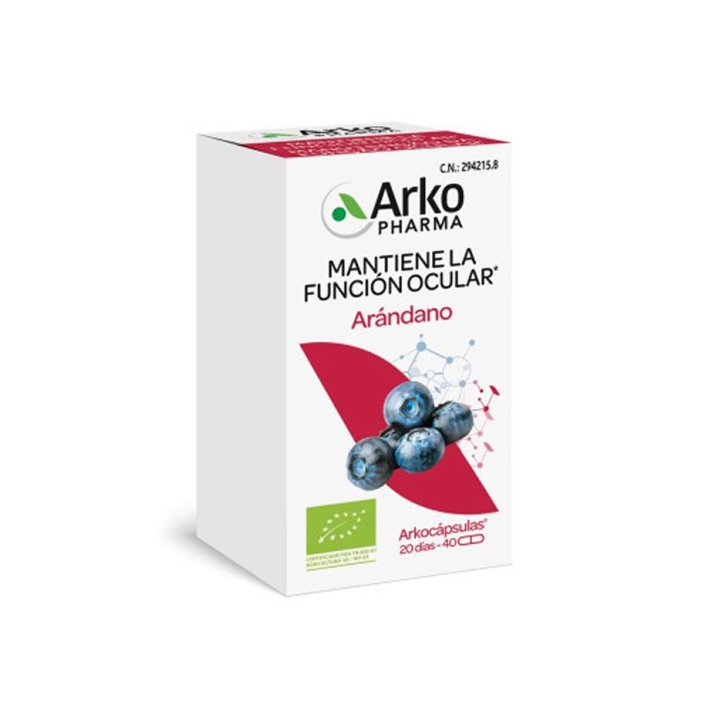 Arkopharma Cranberry Organic 40 Capsules