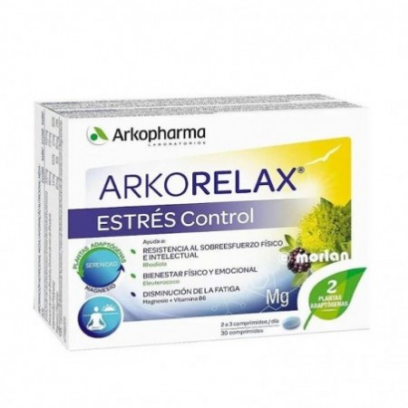 Arkorelax Stress Control 30 Tablets