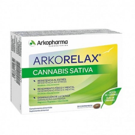 Arkorelax Cannabis Sativa 30 Tablets