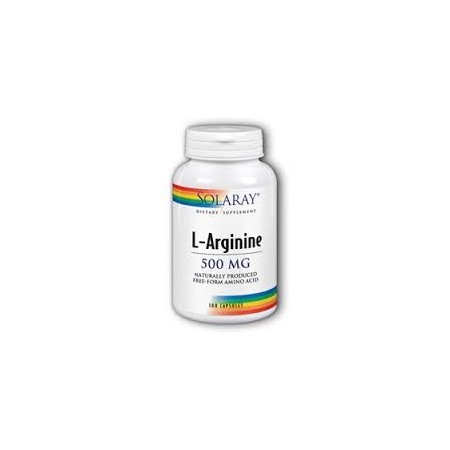 Solaray L Arginine 500 Mg 100 Capsulas