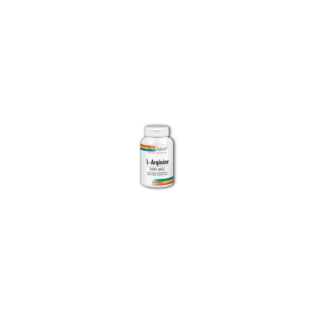 Solaray L Arginine 500 Mg 100 Capsulas