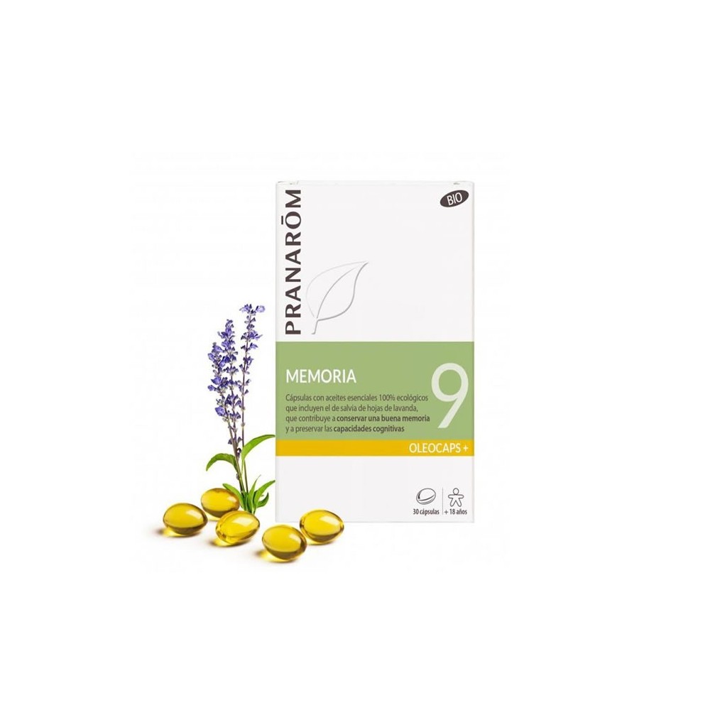 Pranarom Oleocaps 9 Memory 30 Capsules