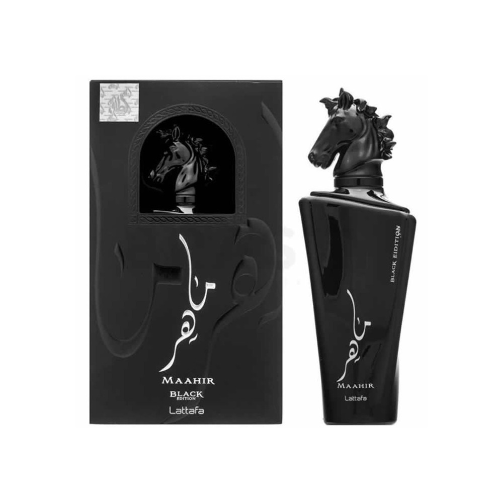 LATTAFA MAAHIR BLACK EDP SPRAY 100ML