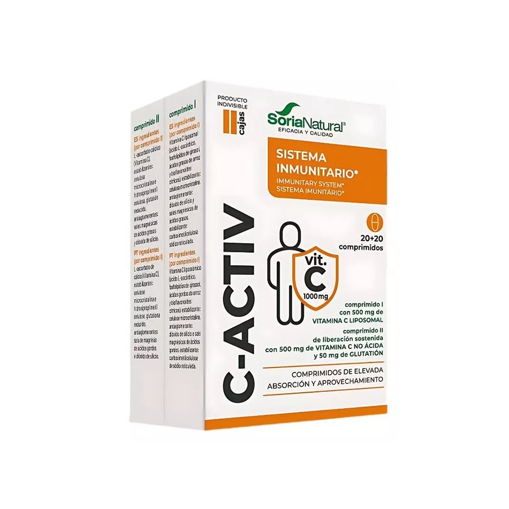 C-Activ 40 Tablets Soria Natural