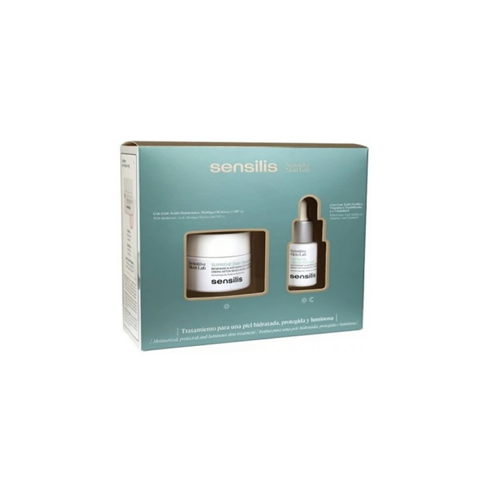 Sensilis Supreme Day Cream SPF15 50ml Set 2 Pieces