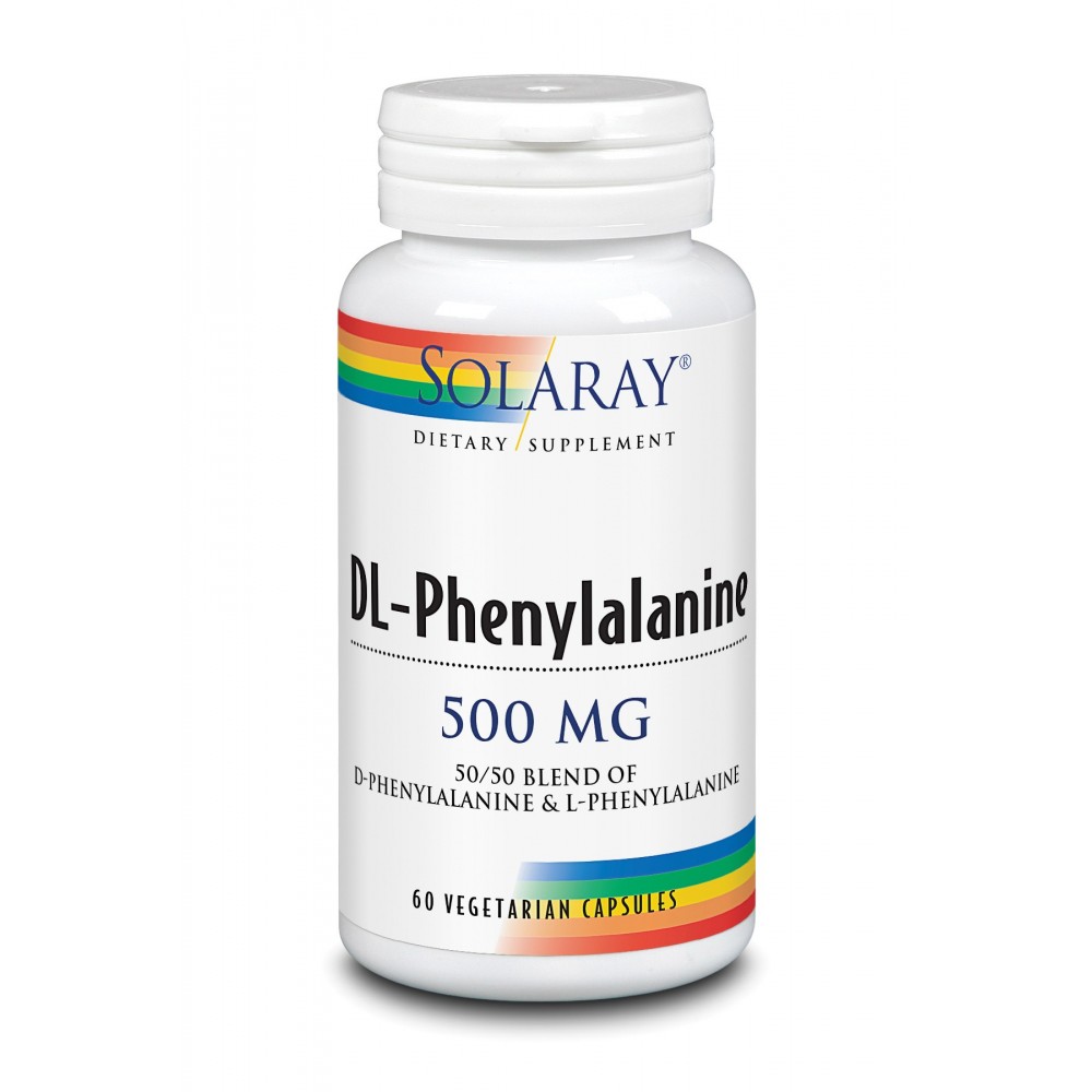 Solaray Dl-Phenylalanine 500 Mg 60 Vcaps