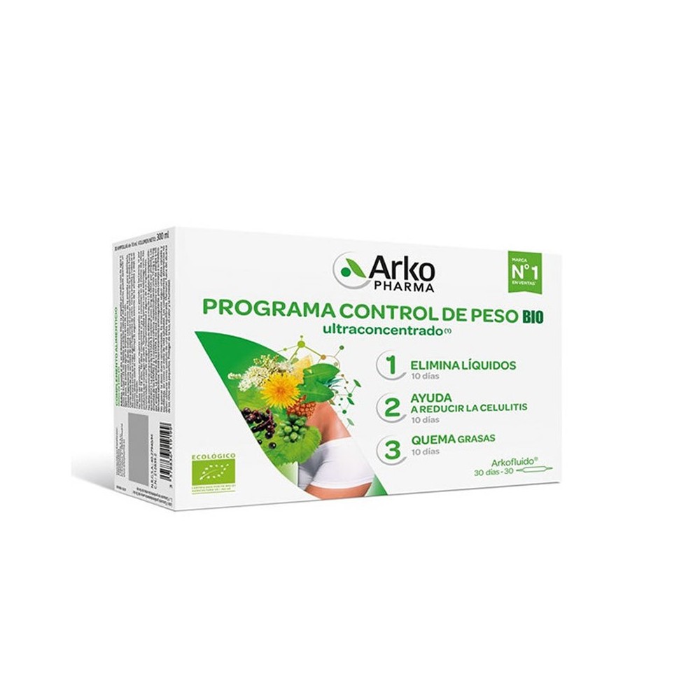 Arkofluid Weight Control Program 30 Days 10 ml