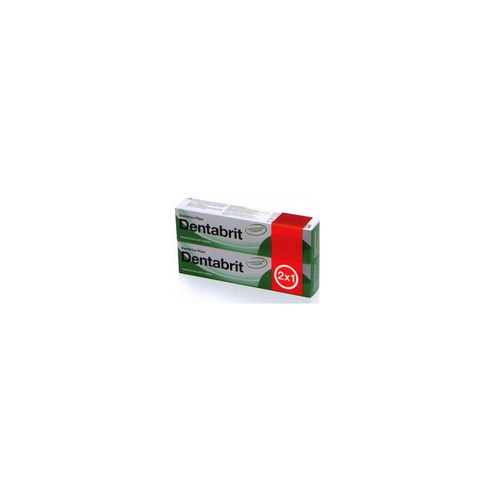 Dentabrit Fluorine Toothpastes Pack Duo