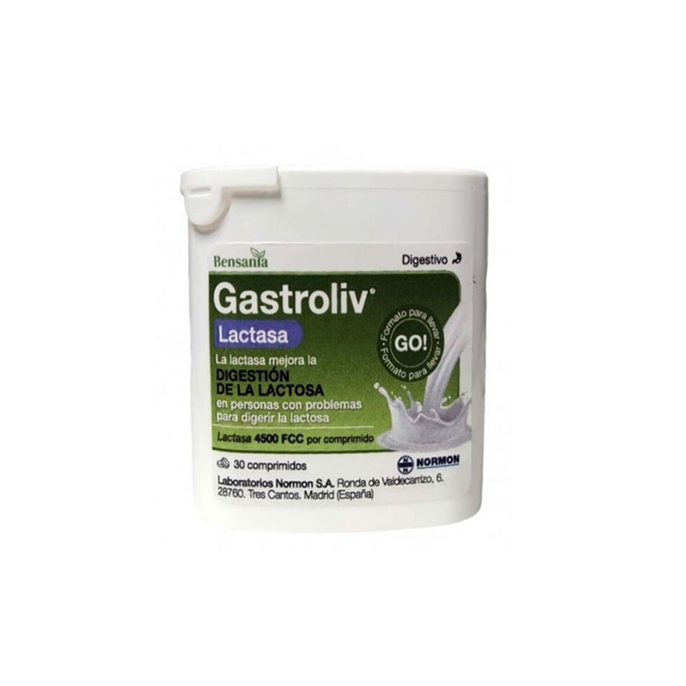 Bensania Gastroliv Lactase 30 Tablets