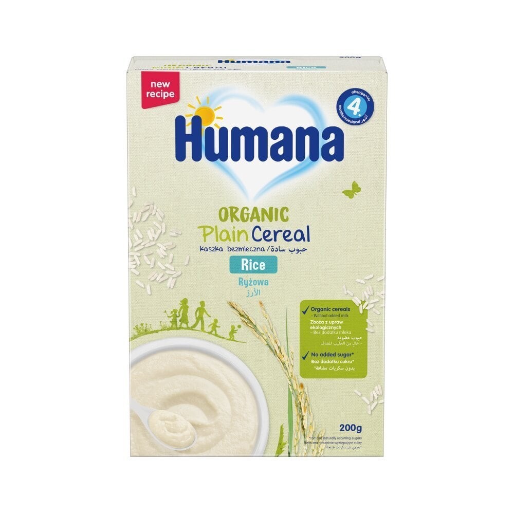 HUMANA Ryžių košė Humana Bio, 200 g